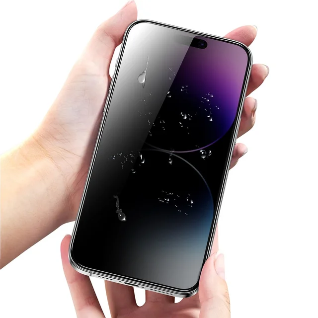 9H Steve Privacy Screen Protector - IPHONE 15 PRO – Image 3 of 5