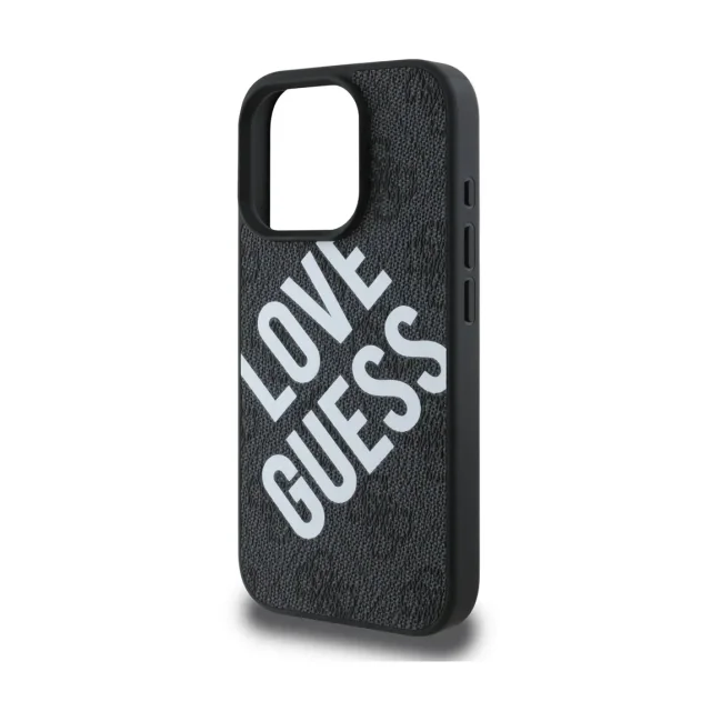 Guess PU 4G Hard Case - Black, iPhone 16 Pro – Image 5 of 5
