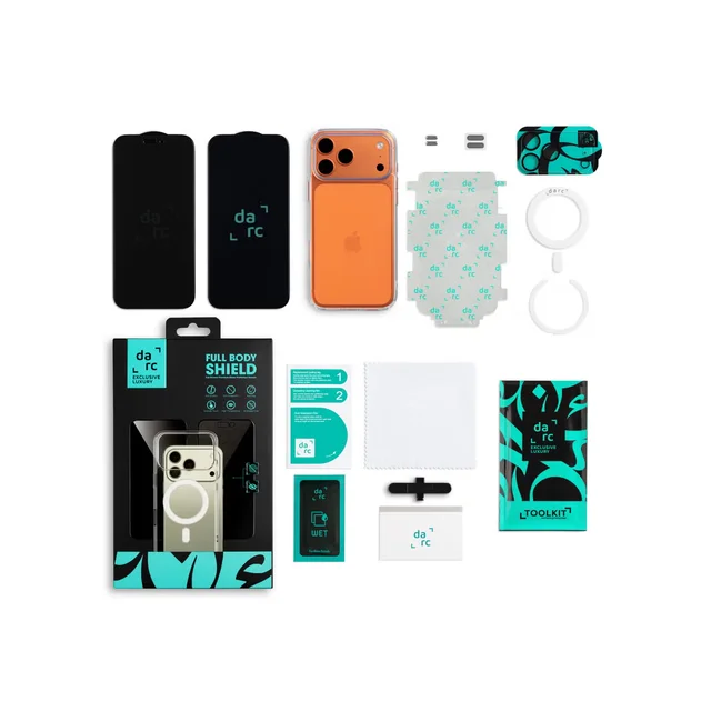 Darc Protection Package 17 Pro - Clear, iPhone 17 Pro – Image 9 of 11