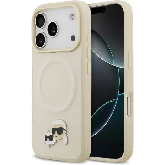 غطاء حماية لهاتف آيفون - بيج، iPhone 17 Pro Max