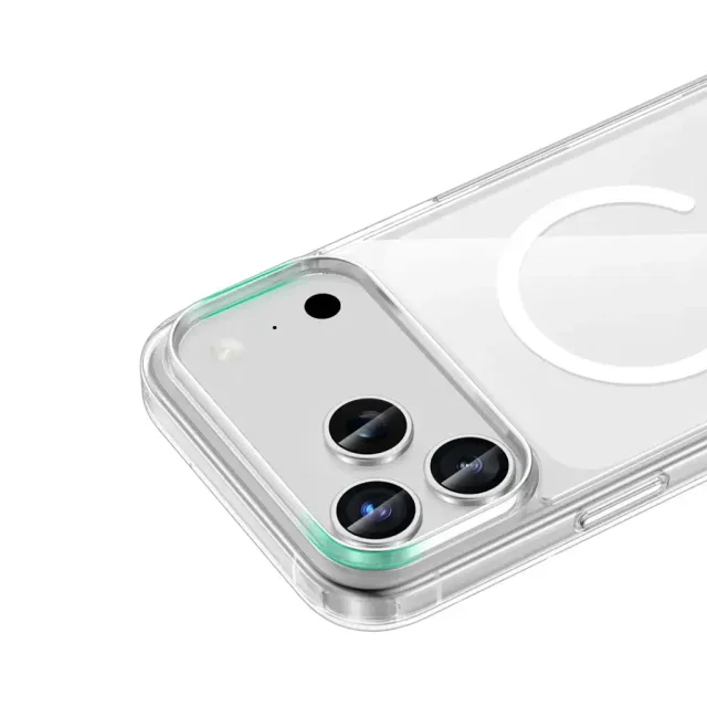 Magsafe Crystal Clear Case - شفاف، iPhone 17 Pro – الصورة 3 من 3