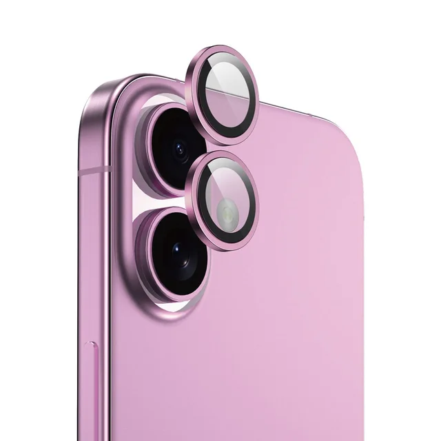 HD Plus Camera Lens - Pink, iPhone 16 /16 Plus