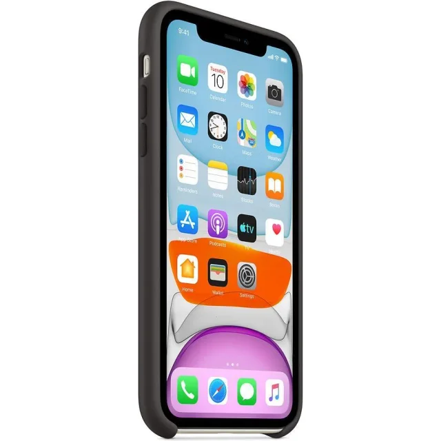 غطاء حماية لهاتف آيفون - اسود، iPhone 11 – الصورة 2 من 3