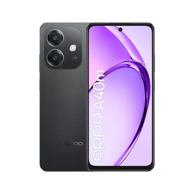 OPPO A40M - 256 جيجابايت، اسود