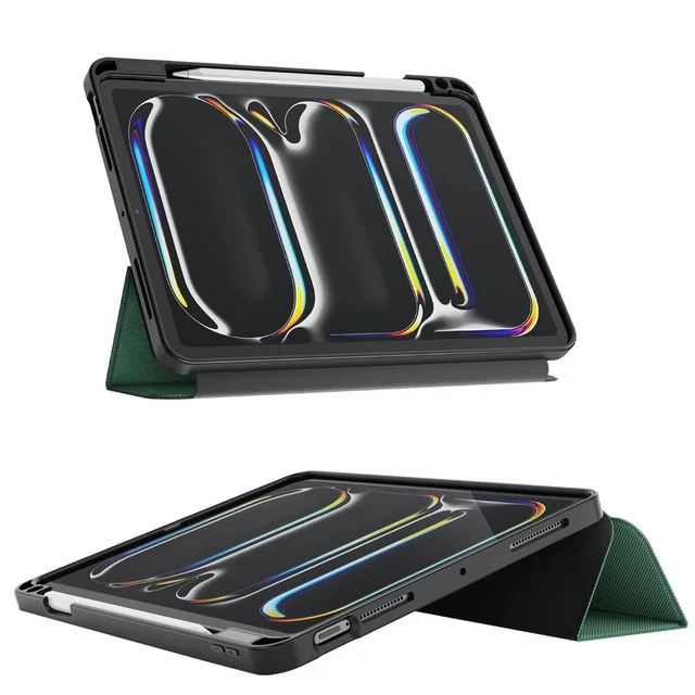 Hogo Premium Case - اخضر، Ipad Air 11 – الصورة 3 من 3