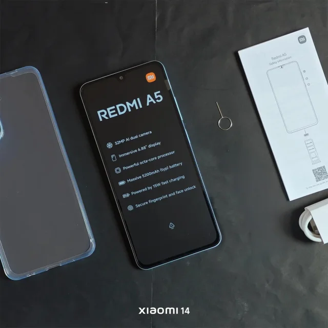 REDMI A5 - 64 جيجابايت، أزرق محيطي – الصورة 5 من 5